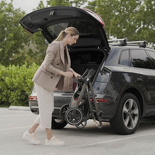 Maxi-Cosi Zelia™ Luxe 5-in-1 Modular - Baby Travel System Car Seat and Stroller, Infant Car Seat and Stroller Combo, Baby Car Seat and Stroller Combo in New Hope Tan - Jamouz