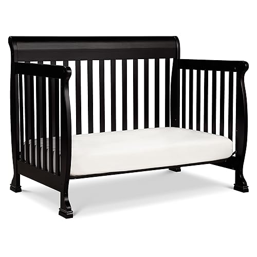 DaVinci Kalani 4-in-1 Convertible Crib in White, Greenguard Gold Certified - Jamouz