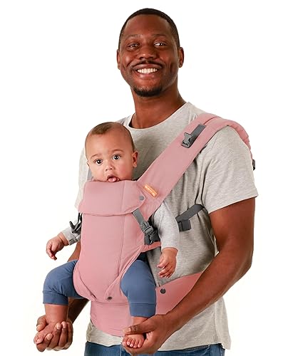 Beco Baby Carrier Gemini Newborn to Toddler-Front, Back and Hip Seat Carrier,Baby Carrier Backpack & Baby Front Carrier with Adjustable Seat,Ergonomic Baby Holder 7-35lbs (Grey) - Jamouz