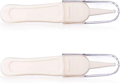 This booger cleaner for baby not only used for babys nostrils, but also for cleaning earwax, navel and eye Portable tweezers can be carried anywhere, very useful for a moment in your childrens life. - Jamouz