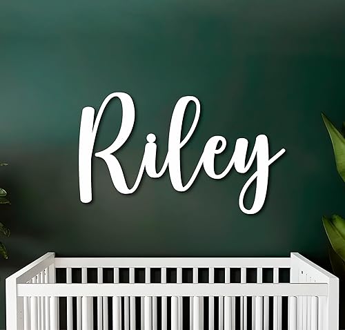 Personalized Custom Wood Name Sign for Nursery Decor, Family Name Signs Personalized, Custom Sign, Baby Name Signs for Nursery Wall Decor, Custom Name Sign for Wall, Custom Signs Baby Sign Wooden Sign - Jamouz