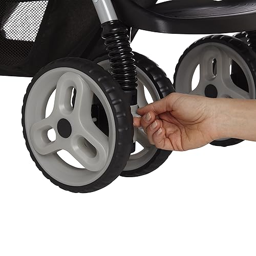 Graco DuoGlider Double Stroller | Lightweight Double Stroller with Tandem Seating, Glacier - Jamouz