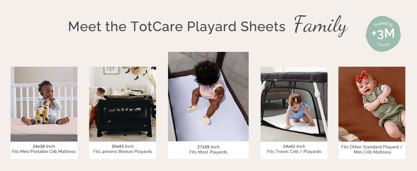 PACK AND PLAY SHEETS FITTED