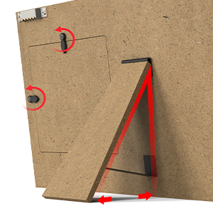 3D String Art Baby Sonogram Picture Frame Countdown Weeks