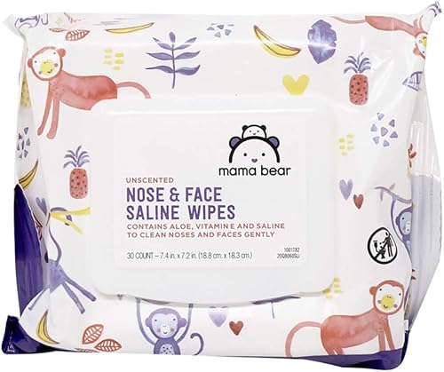 Brand - Mama Bear Gentle Fragrance Free Baby Wipes, Hypoallergenic, Sensitive Skin, Unscented, 800 Count (8 Packs of 100) - Jamouz