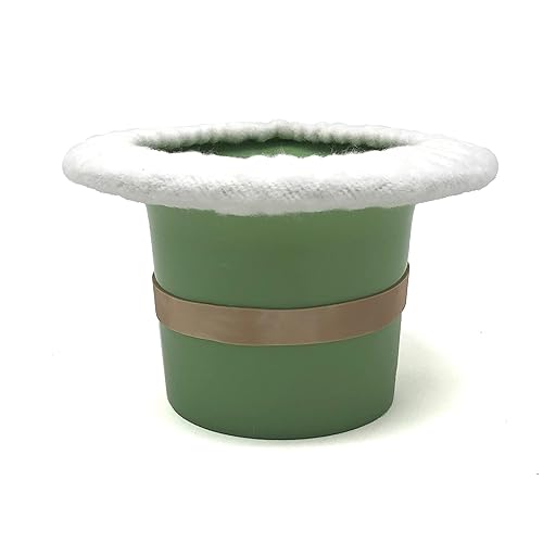 Top Hat Potty for Newborn Infant Potty Training | Elimination Communication | Includes 100% Cotton Undyed Fleece Cozy | Anti-Slip Rubber Band | for EC Baby Potty Training (Sage Green) - Jamouz