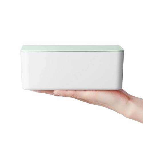 Diaper Wipes Dispenser Baby Wipes Case, Baby Wipe Holder Keeps Wipes Fresh, Non-Slip, Easy Open & Close Wipe Container Green - Jamouz