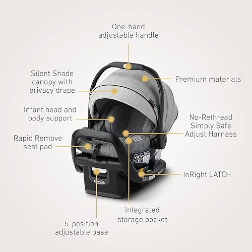 GRACO SnugRide SnugFit 35 Elite Infant Car Seat - Jamouz