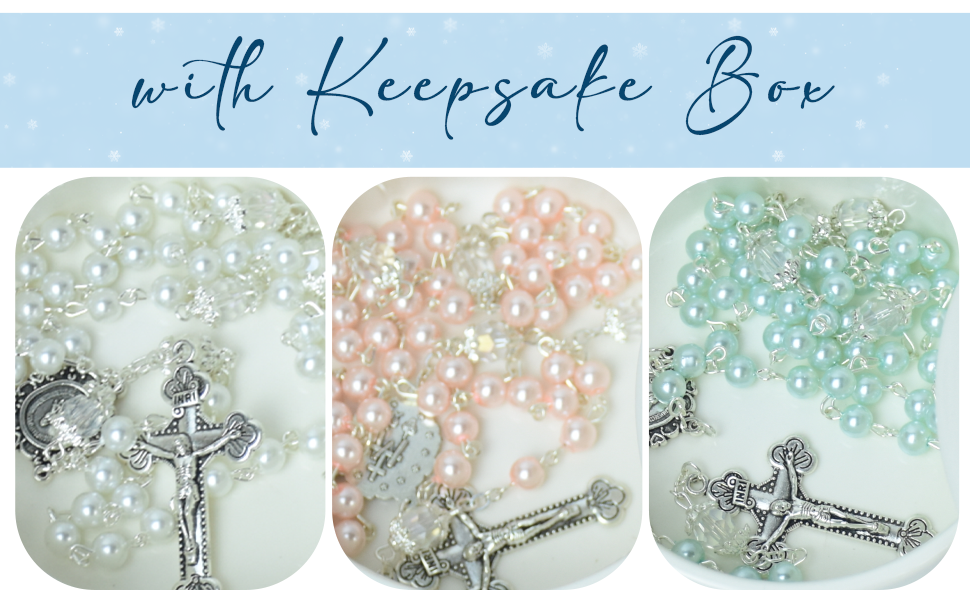 communion bautizo batizado infant rosary beads baby essentials godmother good gifts