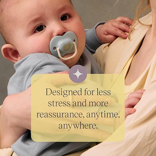 Tommee Tippee Fun Pacifier, 18-36 Months, 6 Pack with a Symmetrical, BPA Free Silicone Nipple - Jamouz