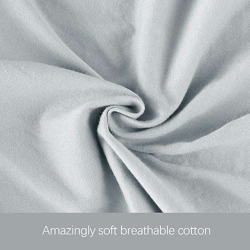 Pregnancy Pillow Cover U-Shaped, Super Soft Replacement Cover Fits Most 55/57 Inch Maternity Pillow, Full Body Pregnancy Pillow Case, Universal Fit, Grey Hearts Print - Jamouz