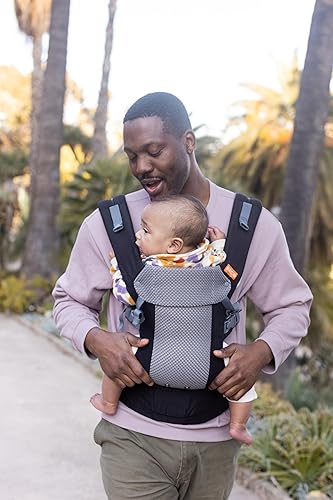 Beco Baby Carrier Gemini Newborn to Toddler-Front, Back and Hip Seat Carrier,Baby Carrier Backpack & Baby Front Carrier with Adjustable Seat,Ergonomic Baby Holder 7-35lbs (Grey) - Jamouz