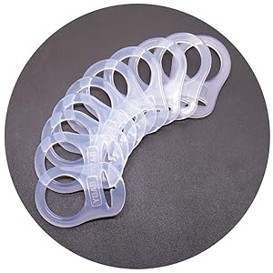 Baby Pacifier Adapter Silicone Adapter Ring for Soother Chupeta 