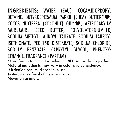 SheaMoisture Baby Wash and Shampoo 100% Virgin Coconut Oil for Baby Skin Cruelty Free Skin Care 13 oz - Jamouz