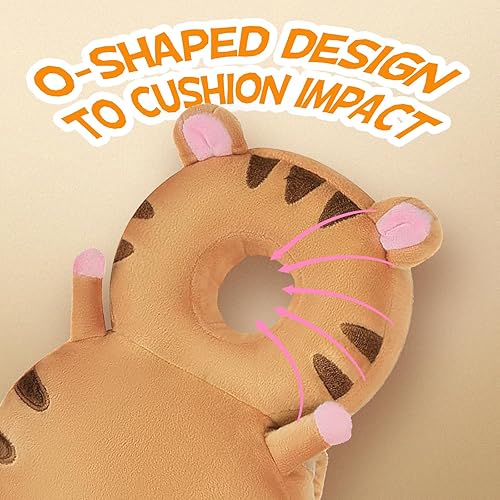 Baby Head Protector Backpack: Alarm Function,Adjustable and Ultra-Light(Bee) - Jamouz