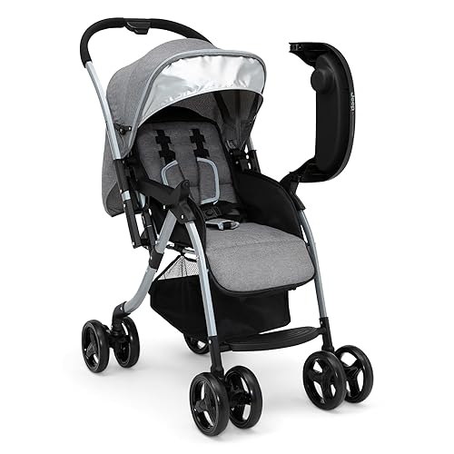 Jeep Unlimited Reversible Handle Stroller, Grey Tweed - Jamouz