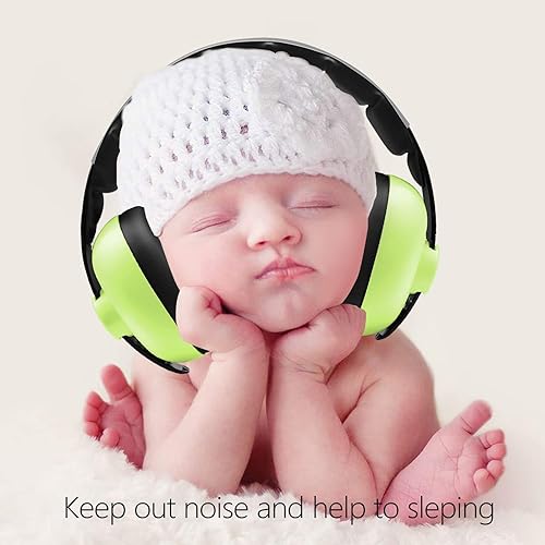 Baby Ear Protection Noise Cancelling Headphones for Babies for 3 Months to 3 Years (Blue) - Jamouz