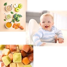 Hippypotamus Baby Food Feeder & Freezer Tray Silicone Fruit Feeder Pacifier Teething Toys