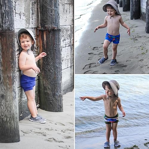 BIG ELEPHANT 6Pcs Baby Swim Diaper, Waterproof Reusable Swimming Diapers for Boys, Soft Breathable Swim Wear - Jamouz