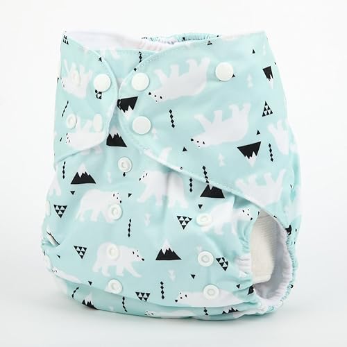 2 to 7 Years Old Junior Big Cloth Diaper Pocket Reusable Baby Kids Toddler (Be Brave) - Jamouz