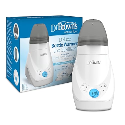 Dr. Brown's Deluxe Baby Bottle Warmer and Sterilizer for Formula, Breast Milk, and Baby Food Jars - Jamouz