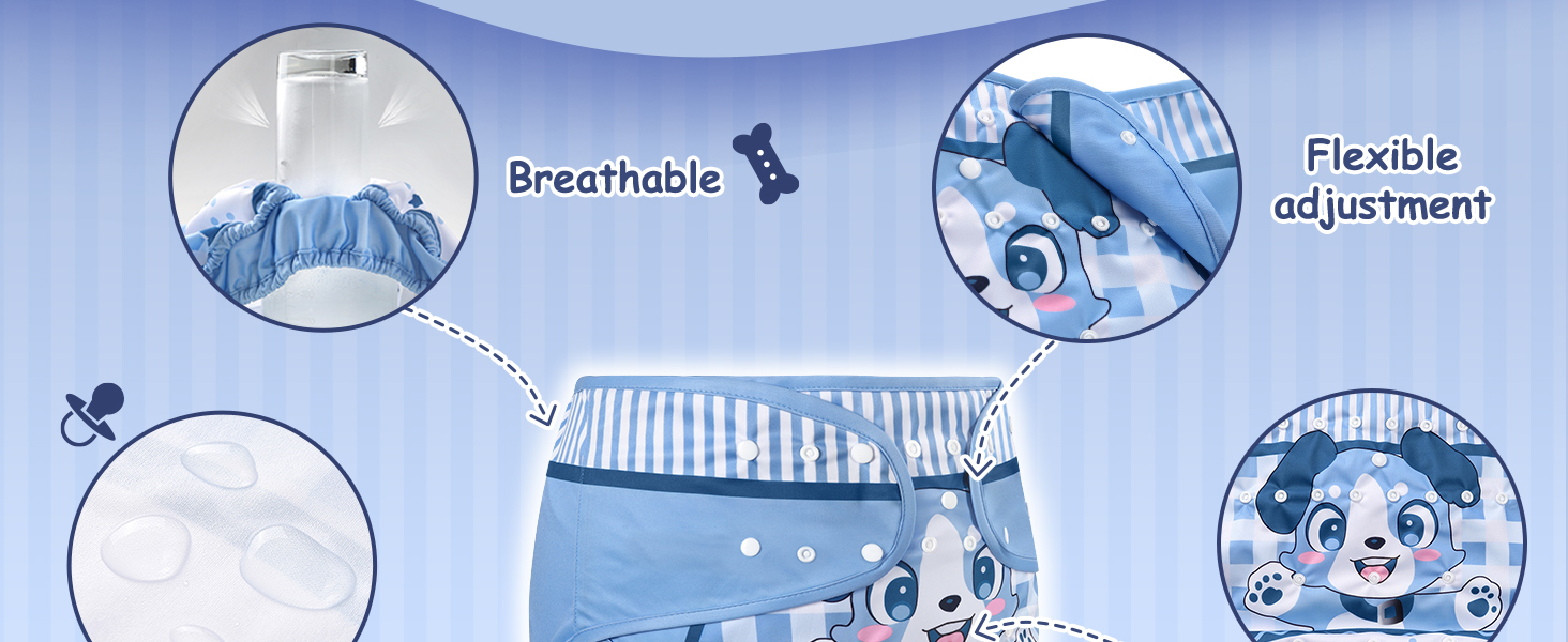 little blue baby fur