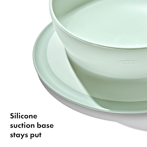 OXO Tot Stick and Stay Suction Bowl - Opal - Jamouz