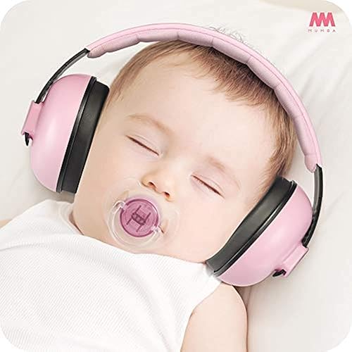 Mumba Baby Ear Protection Noise Cancelling Headphones for Babies and Toddlers Baby Earmuffs - Ages 3-24+ Months - Jamouz
