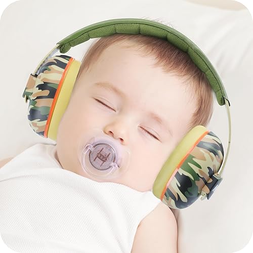 Mumba Baby Ear Protection Noise Cancelling Headphones for Babies and Toddlers Baby Earmuffs - Ages 3-24+ Months - Jamouz
