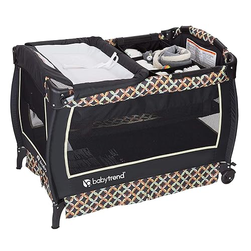 Baby Trend Retreat Twins Nursery Center, Quarry - Jamouz