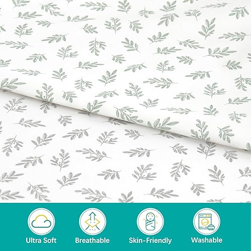 Changing Pad Cover, Diaper Changing Pad Covers 4 Pack, Fitted Baby Changing Table Sheets for 32''×16'' Change Table Pad, Cradle & Bassinet Sheets for Boys & Girls, Soft & Breathable - Jamouz