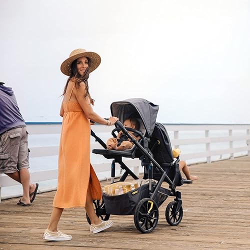 Veer Switchback Second Seat Adapter Kit | Easily Add an Additional Switchback Seat, Bassinet, or Infant Car Seat (with Adapters Sold Separately) to The &Roll Stroller Frame - Jamouz