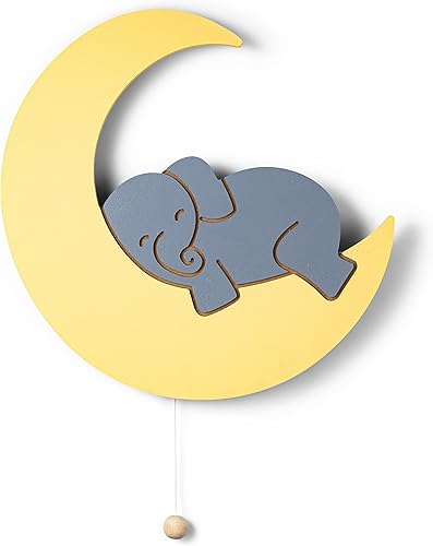 Lumipets Lighted Balloons, Nursery Night Light, Wall Mounted Lighted, Battery Operated Cloud Light Sign–Lightweight Kids Night Light for Babies, Toddlers, Kids - 17.7 x 11.2 x 1.5-in - Jamouz