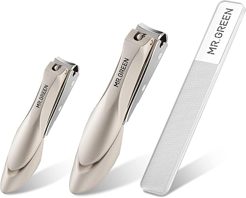 MR.GREEN Baby Safety Nail Clippers Nail Care Clippers Fingernail Cutter Newborn Baby Convenient Nail File Manicure Tools (Baby Nail Clipper) - Jamouz
