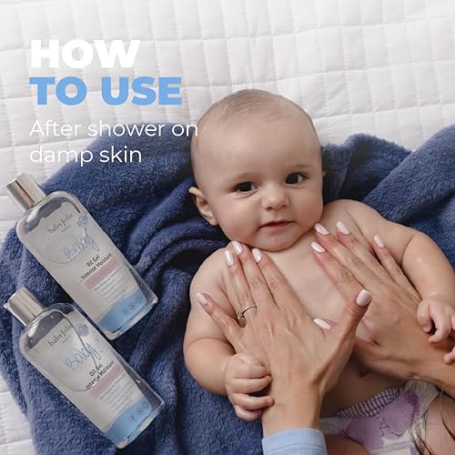 Baby Jolie Relaxing Baby Oil Gel with Shea Butter & Camomile Intensive Moisture 8Oz - Jamouz