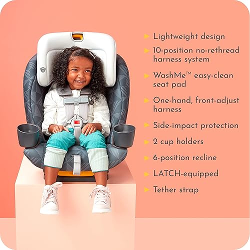 Century Drive On 3-in-1 Car Seat – All-in-One Car Seat for Kids 5-100 lb, Metro - Jamouz
