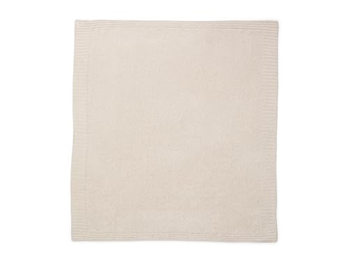 Barefoot Dreams CozyChic Lite Baby Receiving Blanket, Chai, 30'x30' - Jamouz