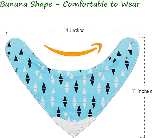 Giftty Baby Teething Bibs Set - Jamouz