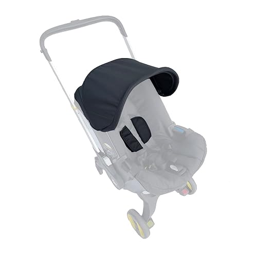 Stroller Replacement Accessories Canopy, Protection Shield, Textile Sun Shade Compatible with Doona Car Seat & Stroller (Green) - Jamouz