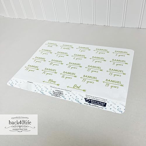 Vinyl Markers for Kids Growth Chart Ruler (K-080B) by Back40Life - Jamouz