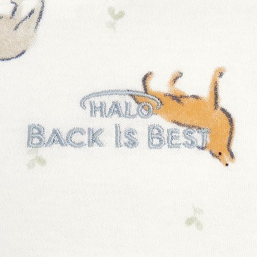 HALO 100% Cotton Sleepsack Swaddle, 3-Way Adjustable Wearable Blanket, TOG 1.5, Baby Blue, Newborn, 0-3 Months - Jamouz