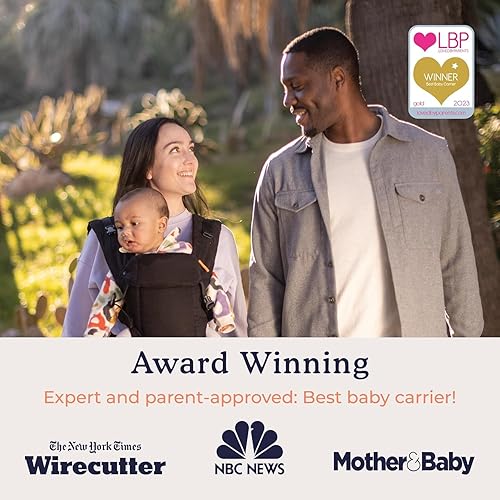 Beco Baby Carrier Gemini Newborn to Toddler-Front, Back and Hip Seat Carrier,Baby Carrier Backpack & Baby Front Carrier with Adjustable Seat,Ergonomic Baby Holder 7-35lbs (Grey) - Jamouz