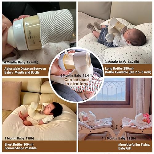 My Bebe Baby Self Feeding Cushion, Baby Self Feeding Pillow, Breast Feeding Pillow, Baby Feeding Bottle Holder, Baby Organic Cotton - Jamouz