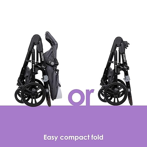 Baby Trend Morph Single to Double Modular Stroller, Dash Black - Jamouz
