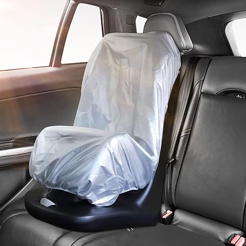 Car Seat Sun Shade Cover, Infant Car Seats Heat Protector Keeps Your Toddler Baby Seat at a Cool Temperature, Covers and Blocks Out Heat & Sun, Reflective Baby Seat Covers for Car Seats - Jamouz