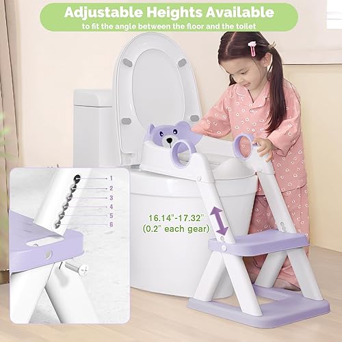 Training Toilet Ladder, Multi-Use, Convenient and Suitable for Most Situations，Girls, Boys - Jamouz