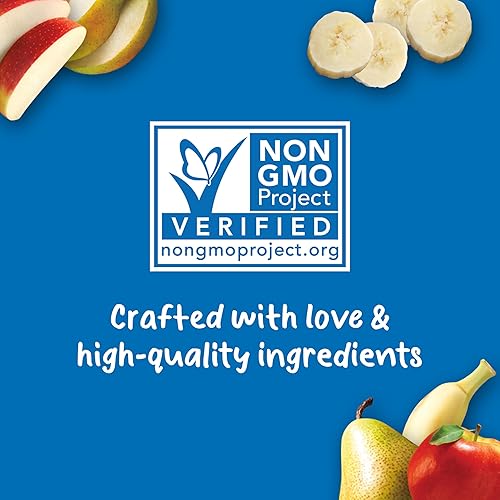 Gerber 2nd Foods Banana Blackberry Blueberry 4 Ounce Tubs, 2 Count (Pack of 8) - Jamouz