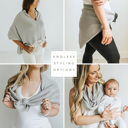 Nursing Cover – Soft, Breathable & Multi-Use | Full Coverage for Breastfeeding & Pumping | Lightweight & Stylish - Jamouz