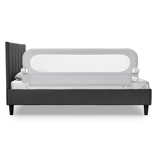 Y- Stop Toddler Bed Rails Baby Bed Rail Guard for Queen Bed, King, Full Size, & Twin, Thick Mattress, Extra Long Adjustable Bed Rails for Toddlers, Elderly Adults (59''x 35'') - Jamouz
