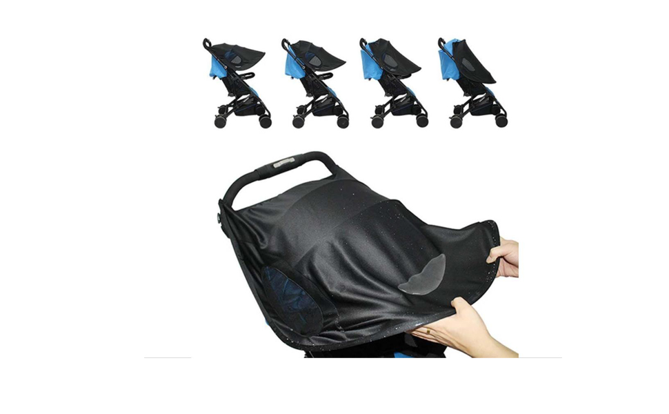 Baby Stroller Sun Shade Sun Protection Pram for Strollers Car Pushchair Buggy Sunshade Parasol